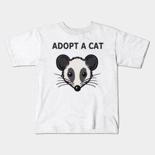 ADOPT A CAT Kids T-Shirt